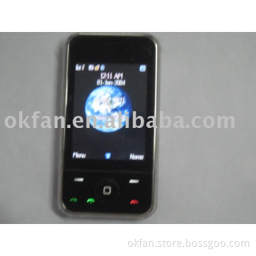 A6 GSM TRI BAND MOBILE 3.5&quot; TOUCH SCREEN 2GB PDA mobile phone ,DUAL SIM DUAL STANDBY,TOUCH SCREEN
